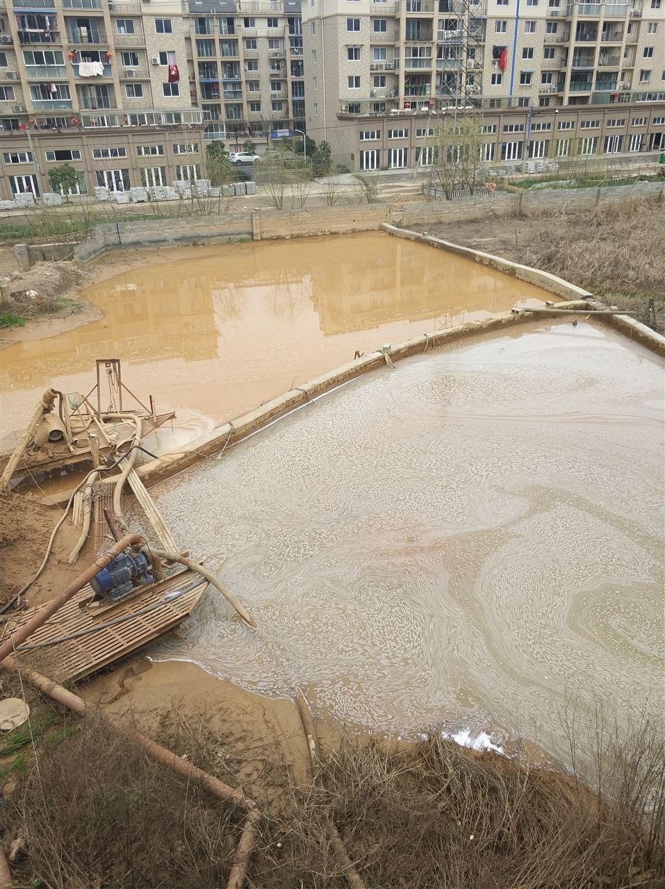 湖州沉淀池淤泥清理-厂区废水池淤泥清淤